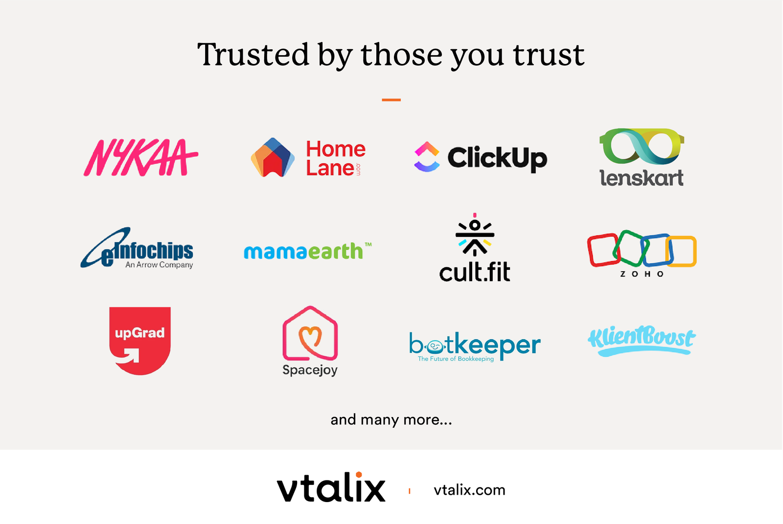 Trusted by those you trust